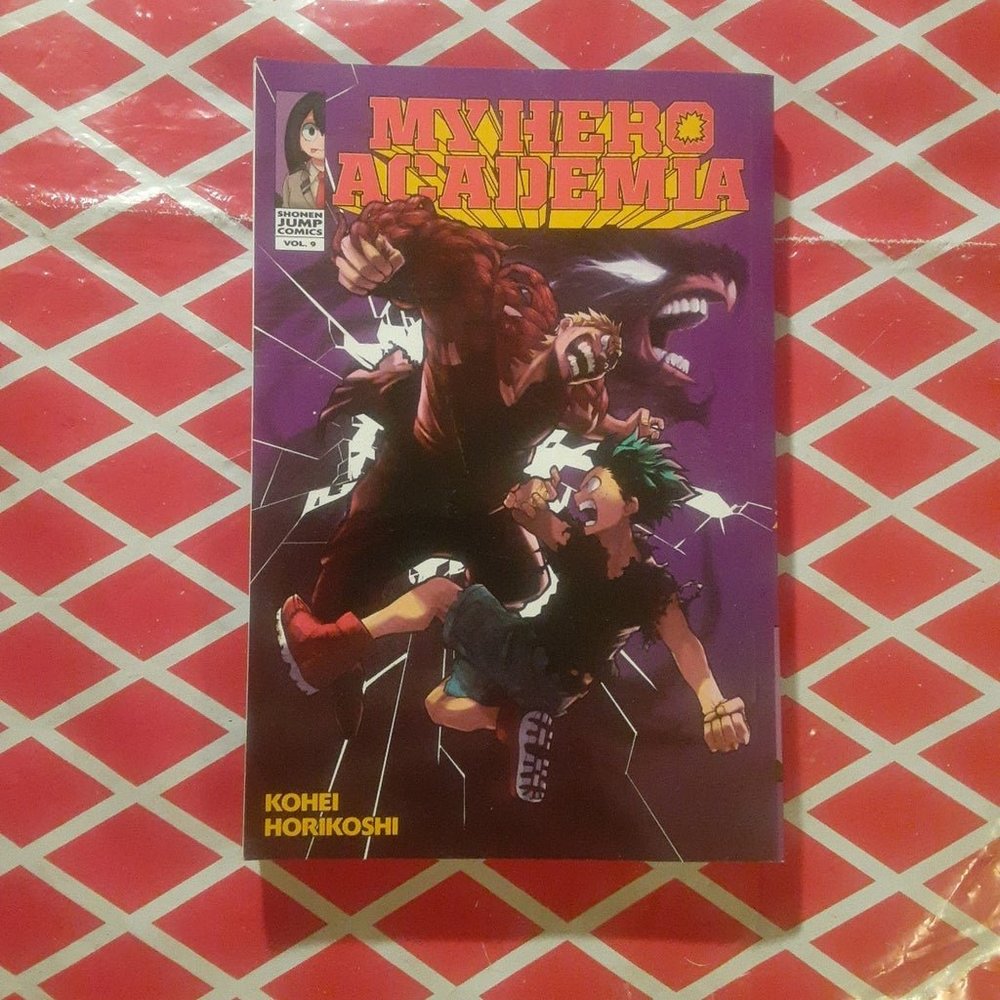 My Hero Academia volume 9 by Kohei Horikoshi. Viz English manga ( MHA =)
